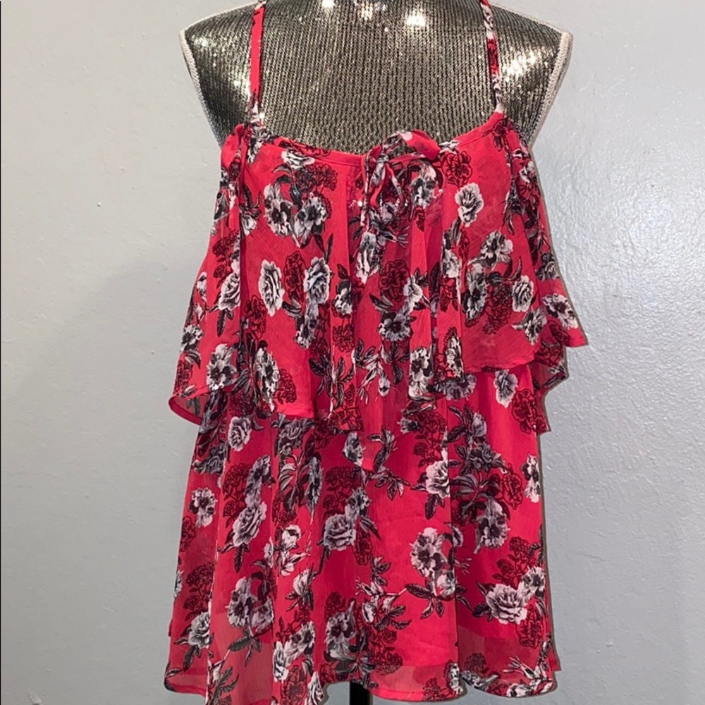Torrid sheer woman’s blouse